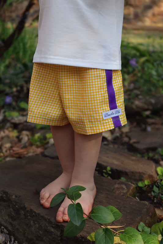 Lemon Square Toddler Shorts