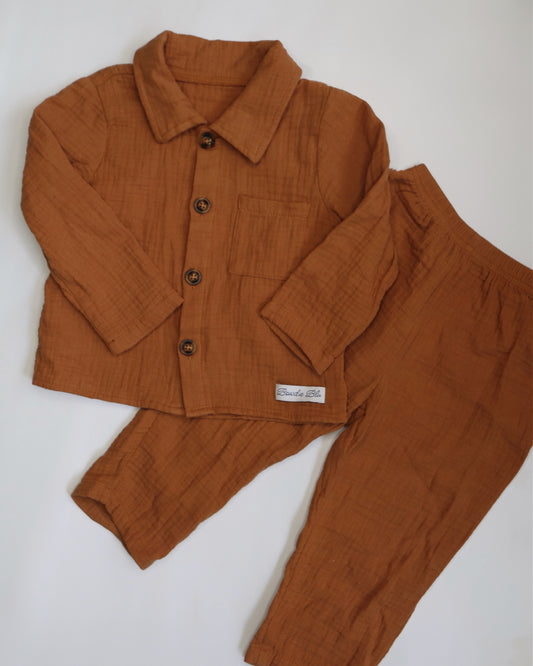 Clay Muslin Set